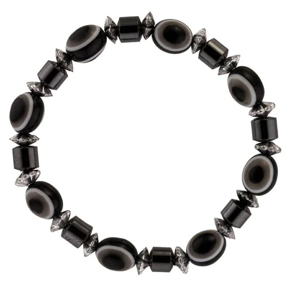 Hematit karkötő – Eye (fekete)